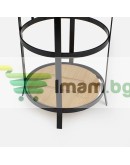 Метален държач поставка за тоалетна хартия